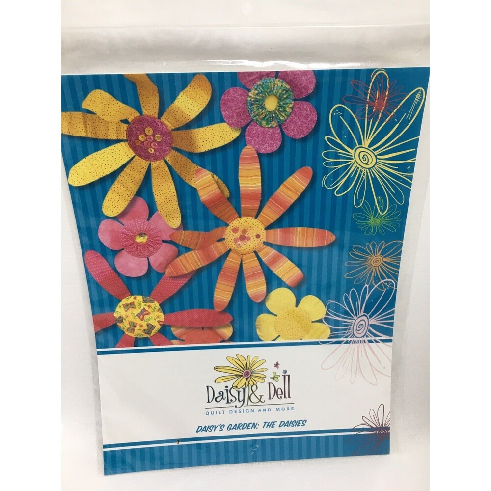 Quilt Quilting Sewing Pattern Daisys Garden Flowers Uncut Daisy & Dell